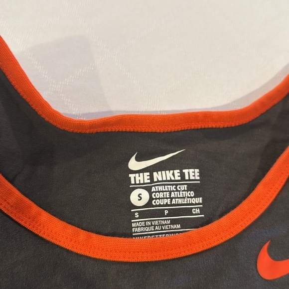 Nike Oregon State Tank Top sleeveless tee shirt gray and Orange men’s small EUC - Picture 2 of 3